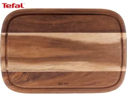 JAMIE OLIVER TEFAL Schneidebrett ACACIA Massives Holz braun