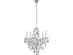 Kronleuchter LED LÜSTER 150cm 40W chrom