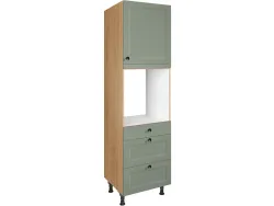 MODUSET Küchenmöbel CASCADA 60x58x217cm schilf