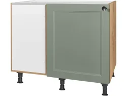 MODUSET Küchenmöbel CASCADA 100x65x87cm schilf