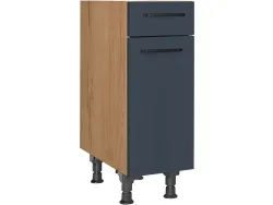 MODUSET Küchenmöbel EASYTOUCH 30x58x87cm fjordblau