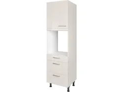 MODUSET Küchenmöbel FLASH 60x58x217cm seidengrau