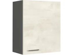 MODUSET Küchenmöbel RIVA 60x37x72cm weissbeton
