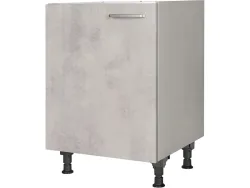 MODUSET Küchenmöbel RIVA 60x58x87cm beton grau