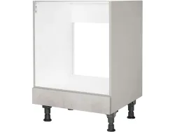 MODUSET Küchenmöbel RIVA 60x58x87cm beton grau