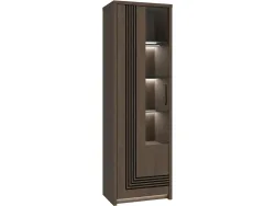 Vitrine EUFEMIUS 42x61.8x197.3cm