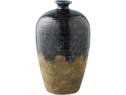 Vase 27x27x44.5cm dunkelblau