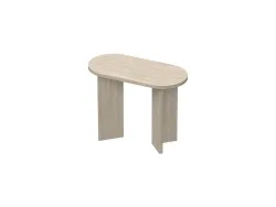 Couchtish TIVOLI 33x70x52cm kieselfarben