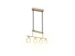 Hängelampe Ledfilament NERALO 180cm 10W goldfarben