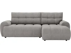 Ecksofa MINTY Stoff chenillegrau