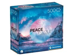 Clementoni - Puzzle Light Blue 500tlg., Multicolor