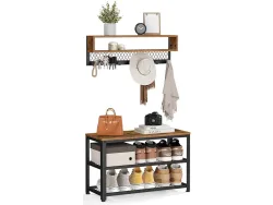 Garderobe SONGMICS HOLD 73x30x45cm vintage braun