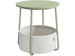 SONGMICS Couchtish SADY 45x45x50cm grün