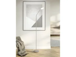 GLOBO Stehlampe SILVIO variable Intensität 173cm 6W sandfarben