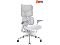 SIHOO - S300 Bürostuhl, One Size, Weiss