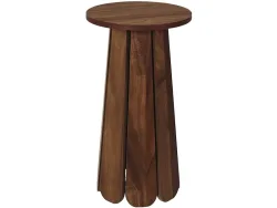 HOME DECO FACTORY Beistelltisch WILL 30x30x55cm rotbraun