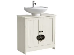 Unterwaschbeckenschrank SONGMICS Weiss