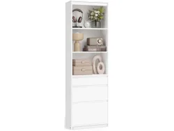 Bibliothek SONGMICS LIGHTY 57.1x30x180cm spanplatte