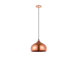 Eglo Pendellampe Hapton Kupfer Stahl 29 cm 110 cm - Pendellampe