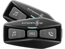 INTERPHONE Motorrad-Intercom COM 2RTP schwarz
