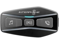 INTERPHONE Motorrad-Intercom COM 4 schwarz