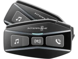 INTERPHONE Motorrad-Intercom COM 16 TP schwarz
