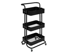 5 FIVE SIMPLY SMART Servierwagen BLACK EDITION 37 cm x 44.8 cm x 86 cm