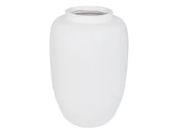 Vase ELÈNE 29.5x29.5x45.5cm weiss