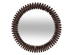 Spiegel rund ATMOSPHERA BARREL 61x61cm schoko