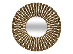 Spiegel rund ATMOSPHERA YOURI 90x90cm goldfarben