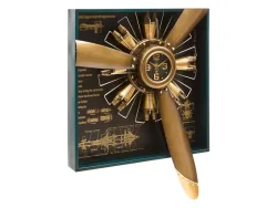 Wanduhr AVION 13.1x73.4x94.1cm
