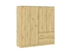 Schrank BASIT artisan eiche 4 Türen 2 Schubladen