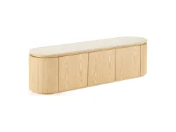 HOUSE NORDIC TV-Möbel LARVIK 160cm natürliches holz