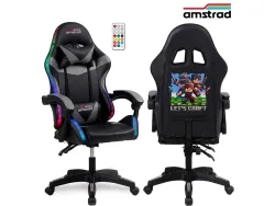 Gaming Sessel AMSTRAD AMS-900-LED Synthetisches Leder