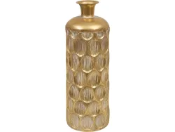 Vase BELLI 18x18x60cm goldfarben