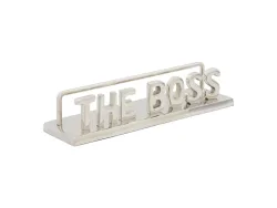 Wörter zum Platzieren THE BOSS Silber