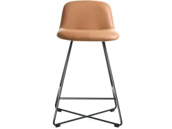 CONFORAMA, MODUSET Stuhl CROSS Holz cognacfarben