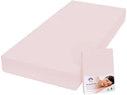 Lotus Bettwaren - Lotus Jersey Fixleintuch Souplesse, Souplesse Jersey Fixleintuch, 90 x 200 cm, Puderrosa