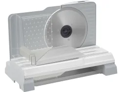 Ohmex SLI-2617 Allesschneider – Aufschnittmaschine/Schneidemaschine – grau