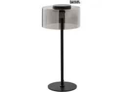 HOUSE NORDIC Tischlampe CHOLET 45cm 8W schwarz