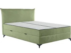 Kastenbett DALIA mint green 140x200cm halbfest