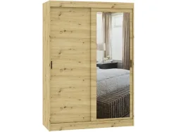 Schwebetürenschrank SORCHA artisan eiche 2 Türen