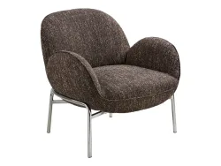 HOUSE NORDIC Stuhl ZOMBA Polyester braun meliert
