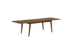 HOUSE NORDIC Tisch ausziehbar DARWIN 240-290x100x75cm rotbraun