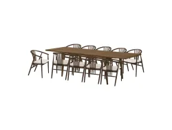 Set Tisch und 10 Stühle HOUSE NORDIC DARWIN