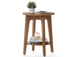 Nachttisch SONGMICS RUSTIK 40x40x50cm braun melamin