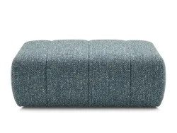 Sitzsack BOBOCHIC NESTY 60x114x42cm stoff chiniert blau