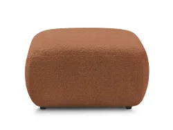 Sitzsack BOBOCHIC MONTAIGNE 64x74x41cm boucle-stoff orange