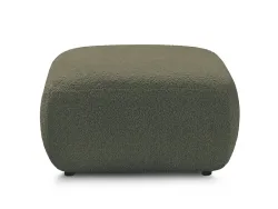 Sitzsack BOBOCHIC MONTAIGNE 64x74x41cm boucle-stoff grün