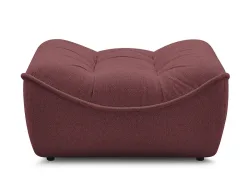 Sitzsack BOBOCHIC SERENA 77x95x50cm stoff chiniert rot